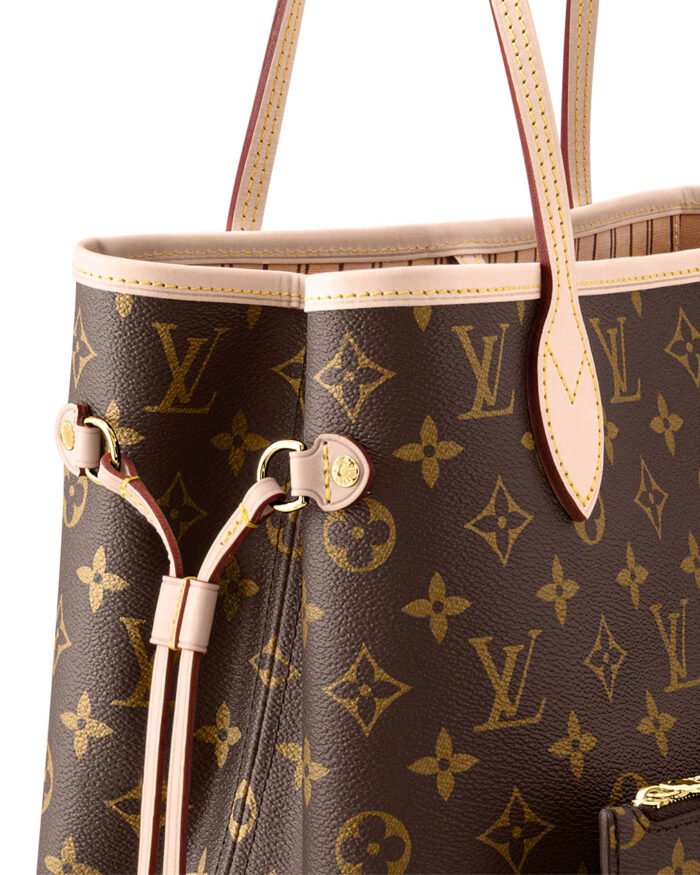 Louis Vuitton NEVERFULL Monogram canvas and cow leather4