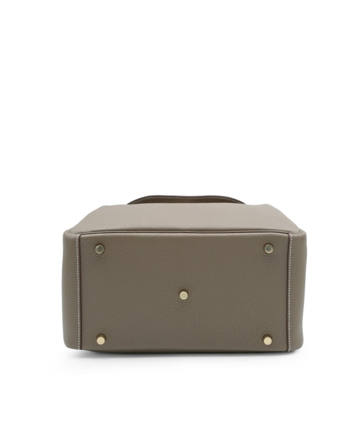 Hermes Etoupe Clemence Lindy 30 Gold Hardware2