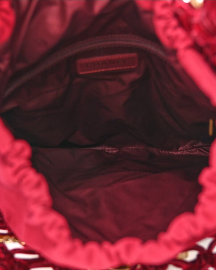 Chanel Braided Velvet Metallic Lambskin Precious Net2