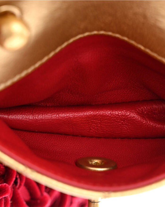 Chanel Braided Velvet Metallic Lambskin Precious Net4