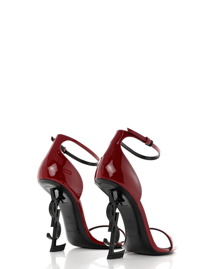 Saint Laurent Red Patent Opyum 110 Sandals5