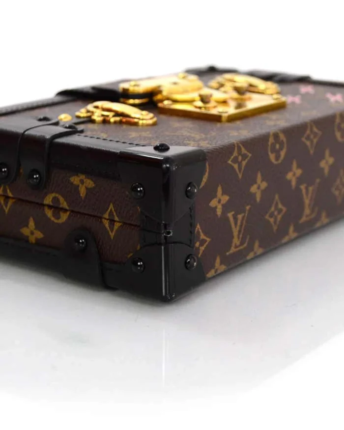 Louis Vuitton Monogram Petite Malle Trunk Crossbody Bag