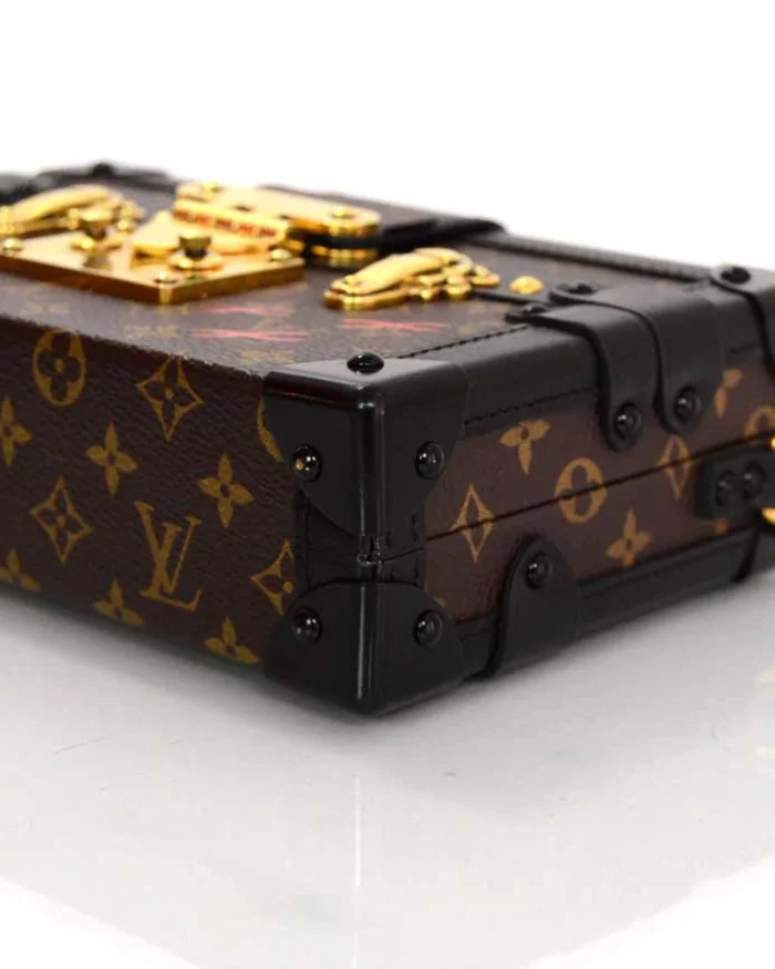 Louis Vuitton Monogram Petite Malle Trunk Crossbody Bag